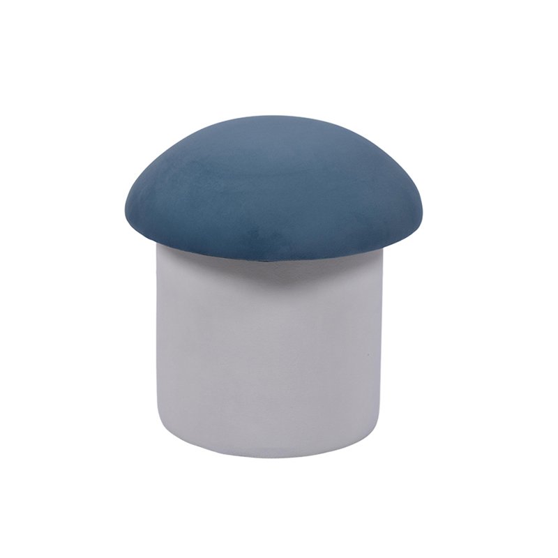 Mushroom Storage Ottoman Upholstered Ottoman