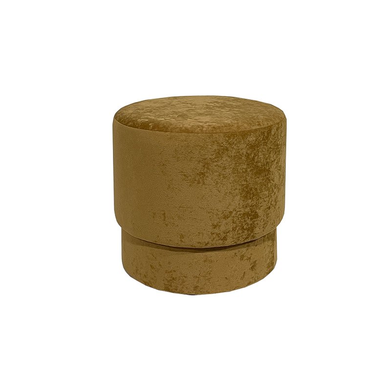 Modern Plush Ottoman – Cozy Accent Stool for Bedroom or Living Room