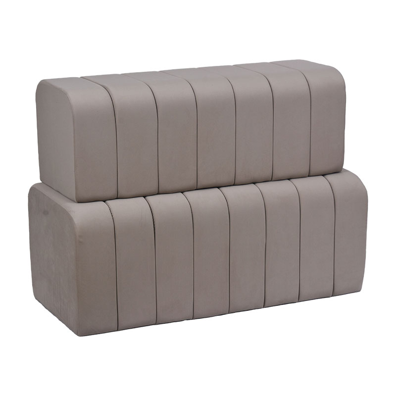 Black Nesting Bench Seat - 47.2'', Set of 2
