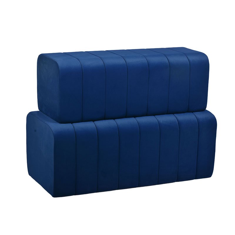 Black Nesting Bench Seat - 47.2'', Set of 2