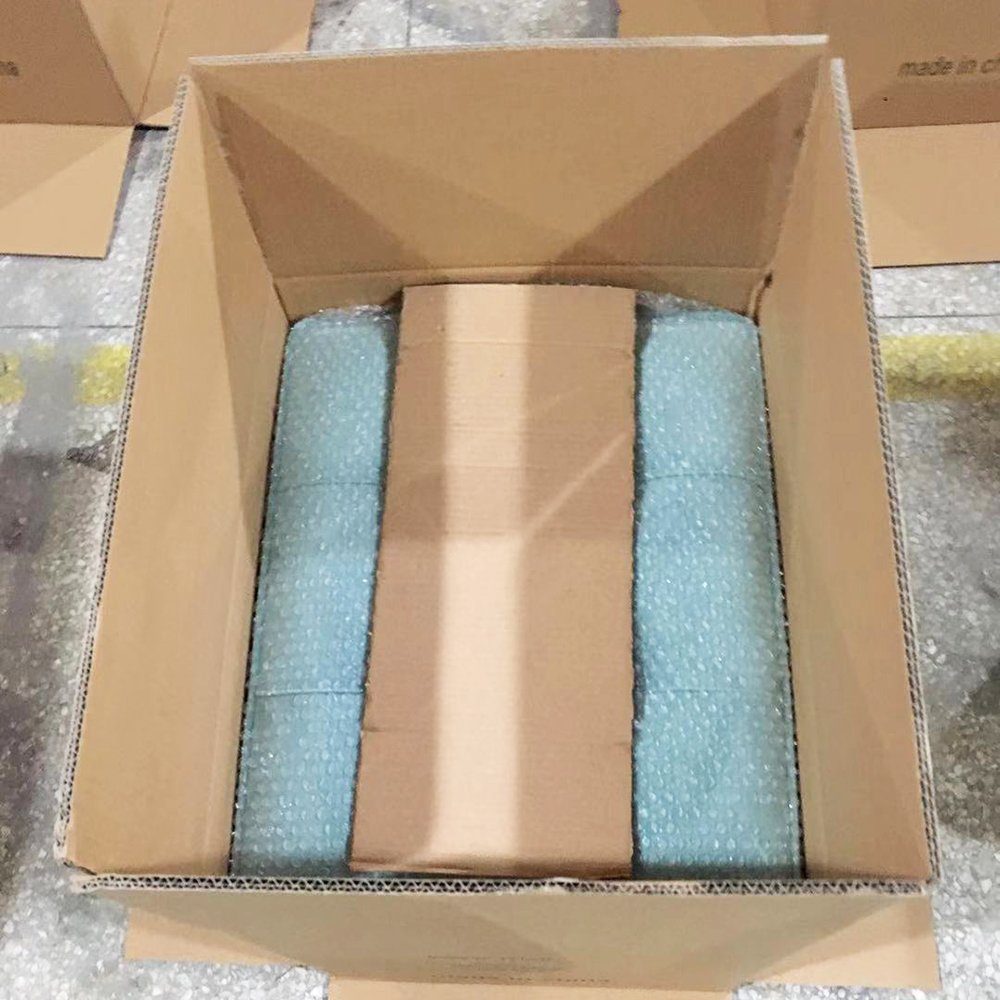 Aqua Blue Ottoman With Storage - 20.5'', Metal Based