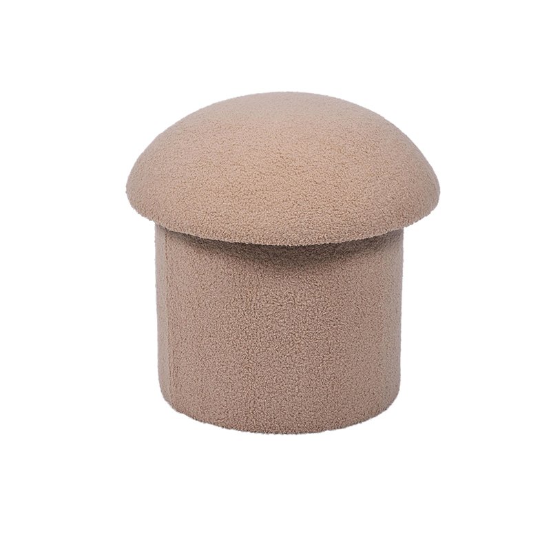 Mushroom Storage Ottoman Upholstered Ottoman