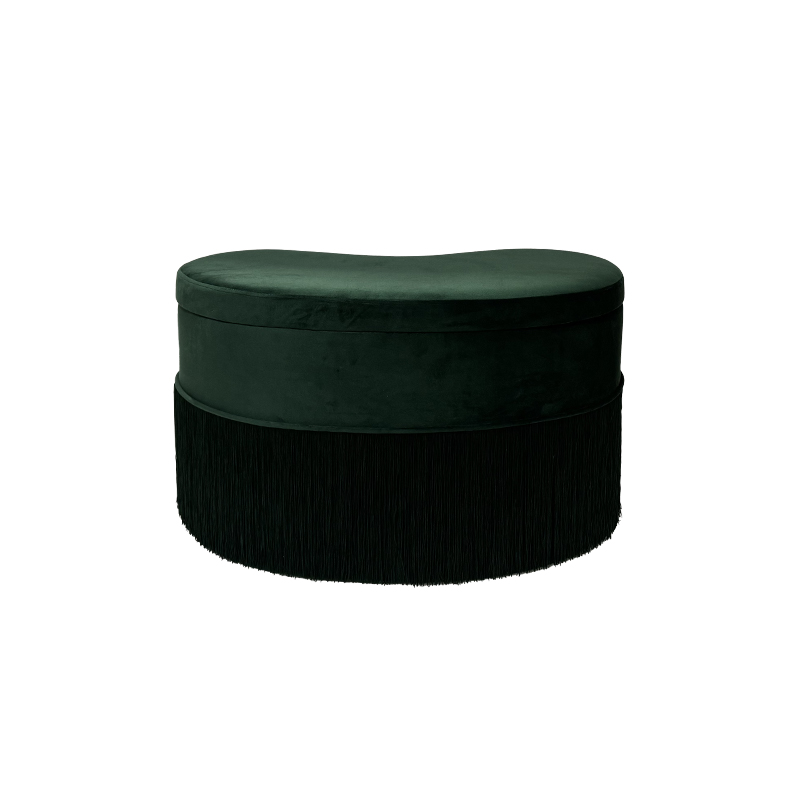 Custom Upholstered Ottoman Bench in Nimbus Shape Wholesale Manufactuer