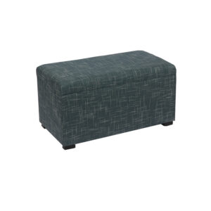 Shoe Storage Bench– 31.9'', Dark Blue Fabric