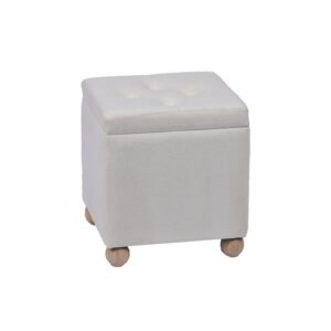 Small Ottoman for Entryway – 16", popular