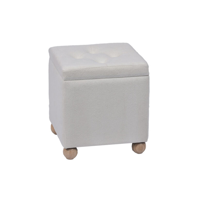 Small Ottoman for Entryway – 16", popular