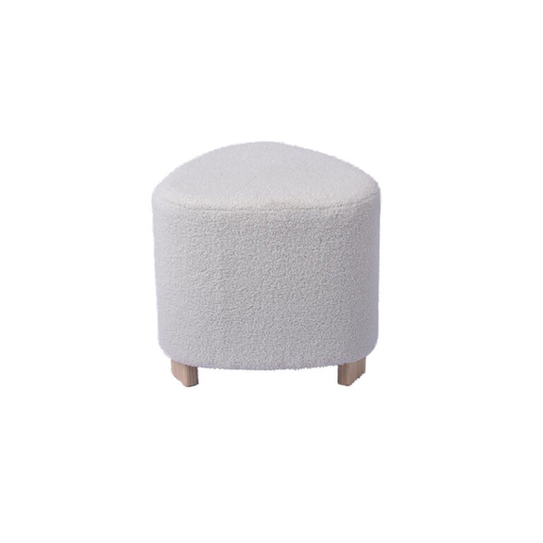 20 inch Triangular Ottoman Footstool – Perfect Fit for Any Corner