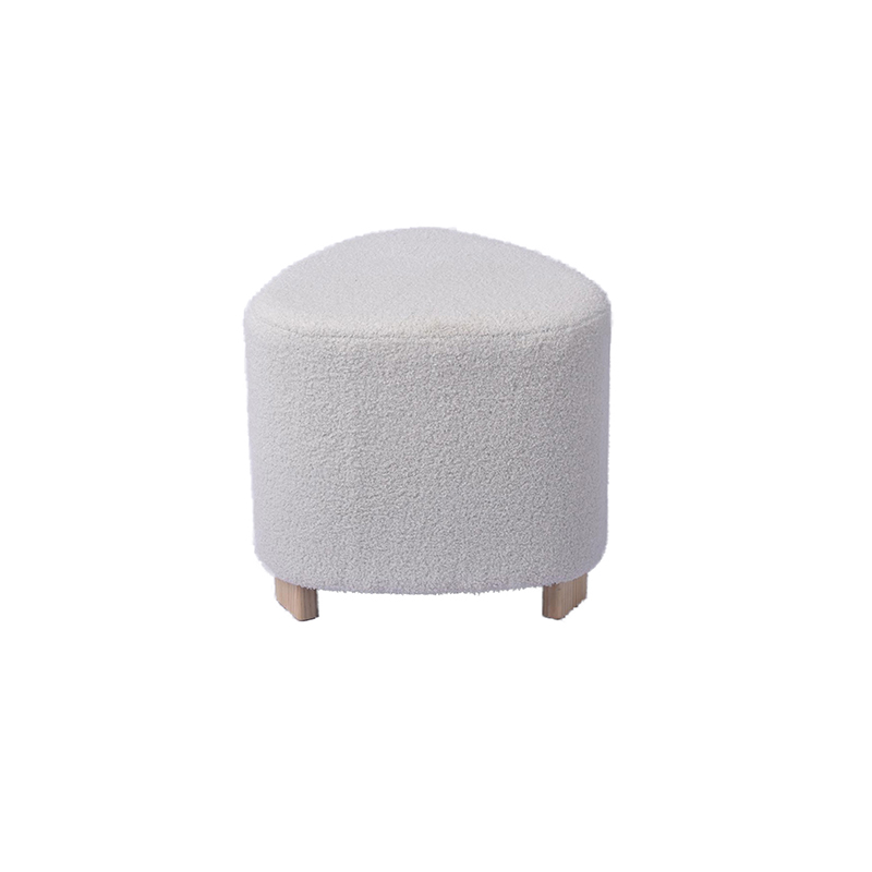 20 inch Triangular Ottoman Footstool – Perfect Fit for Any Corner