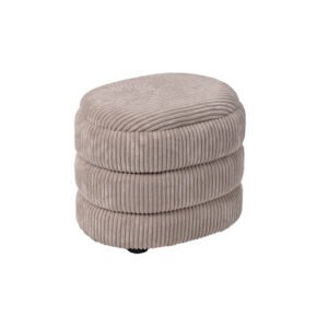 17.1'' Oval Storage Ottoman