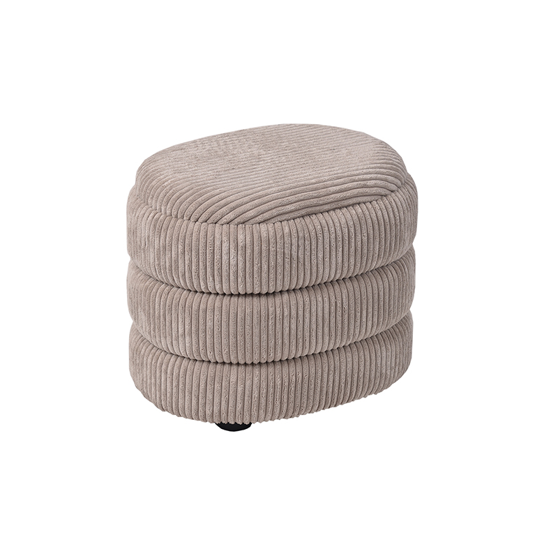 17.1'' Oval Storage Ottoman