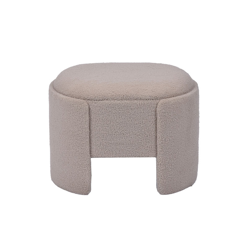 21.3'' Oval Short Ottoman with Storage