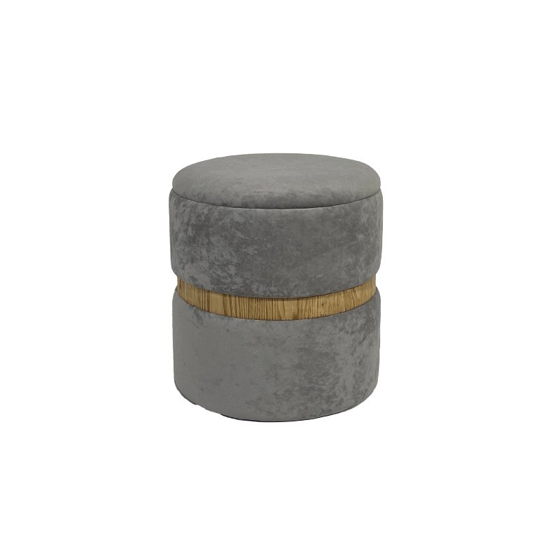 15.7'' Multi-Functional Pouf with Hidden Storage – Stylish & Space-Saving