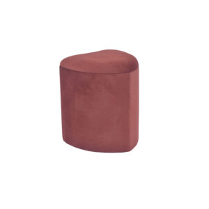 15'' Cute Heart Ottoman with Hidden Storage – Perfect for Girly Rooms & Gifts