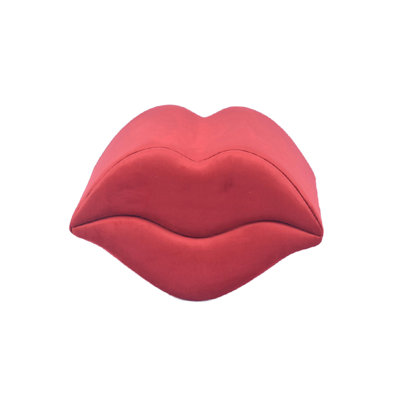 22.8'' Sexy Mouth Ottoman– Romantic Accent for Bedroom & Vanity Space