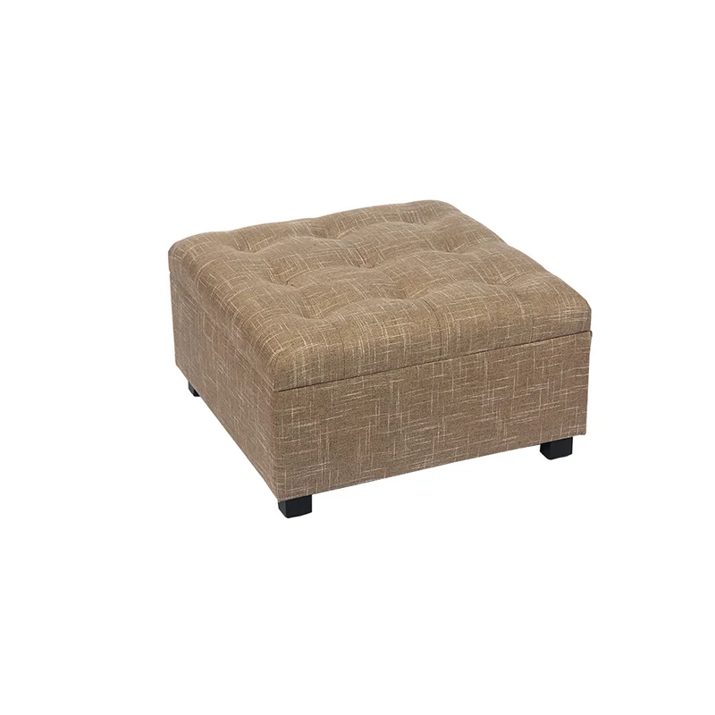Custom 39'' Hoylake Ottoman with Storage Chocolate