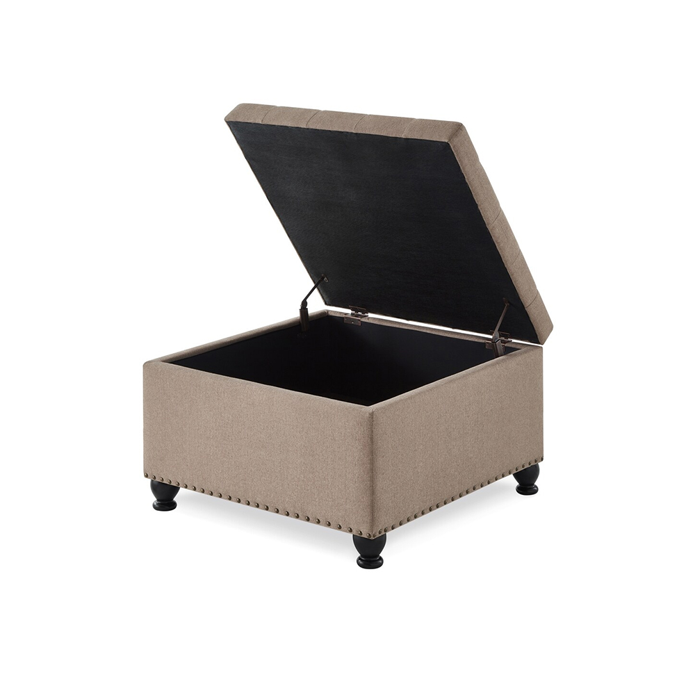 Custom 5-in1 Ottoman Coffee Set with Nesting Stools Free Design Wholesale