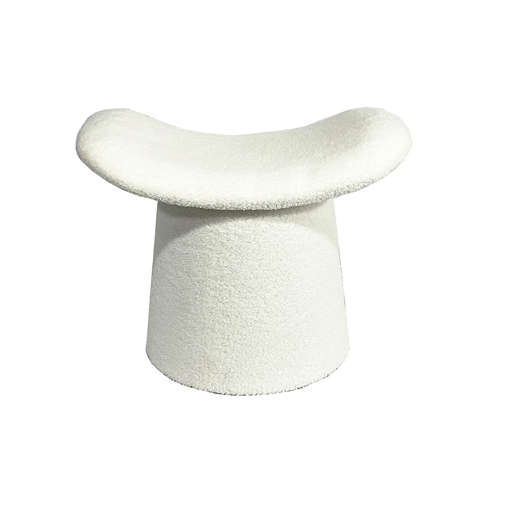 Custom 22” Cream Coloured Ottoman Manufacturer