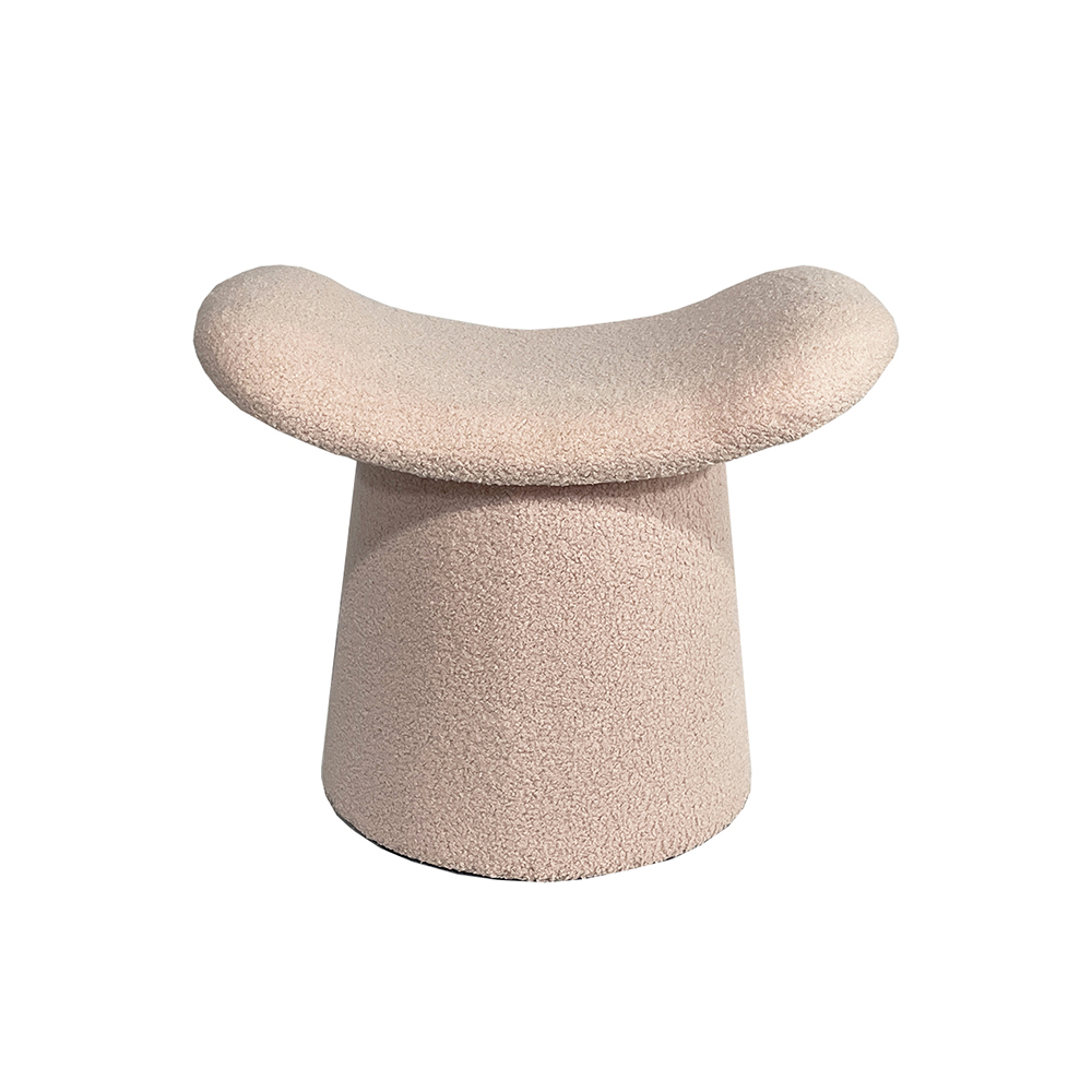 Custom 22” Cream Coloured Ottoman Manufacturer
