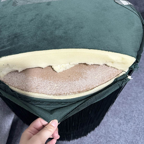Custom Fabric Ottoman for Hotel Wholesale Manufacturer