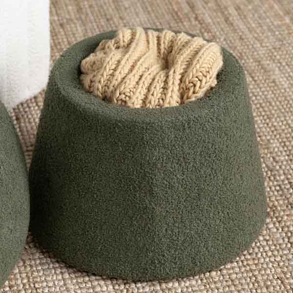 Mushroom Ottoman with Storage