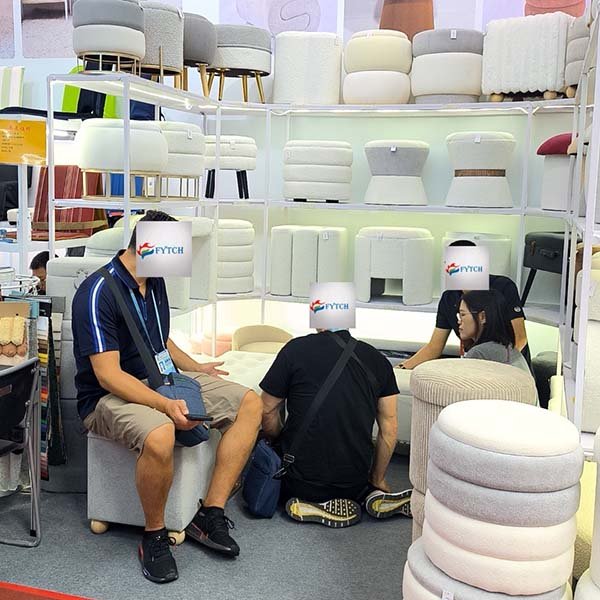 Upholstered Large Storage Ottoman Wholesale Factory