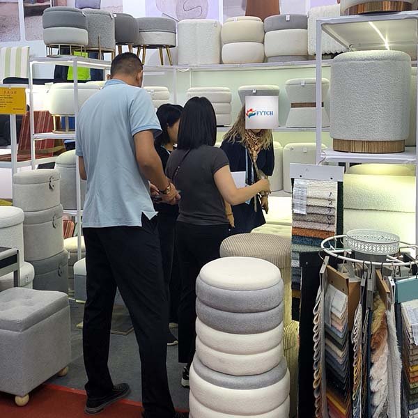 Round Storage Ottoman Custom Storage Ottoman Wholesale Manufacturer