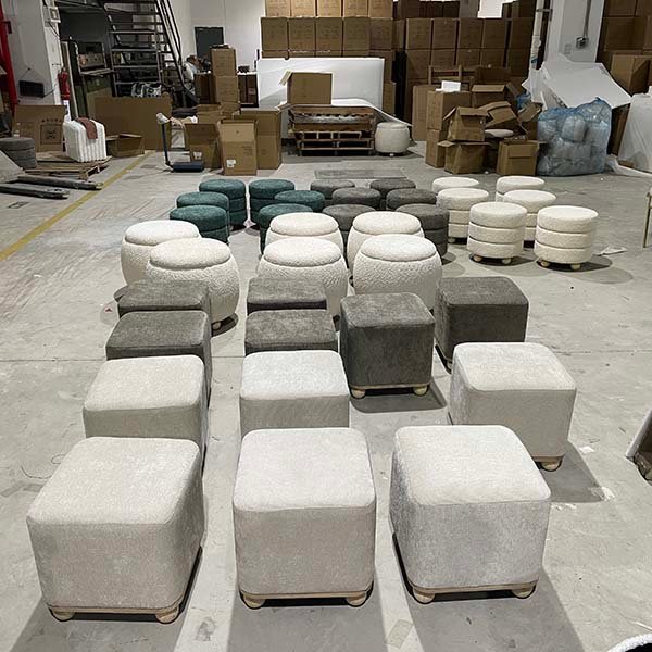 Wholesale Square Storage Ottoman Custom Storage Ottomans Free Samples