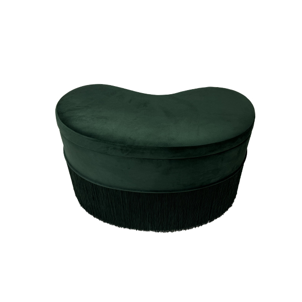 Custom Green Ottoman for Bedroom Manufacturer Free Samples
