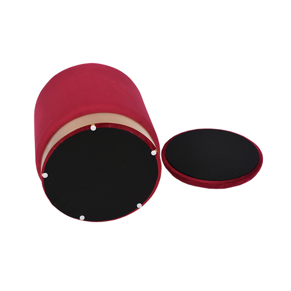 Direct Factory Round Storage Ottoman