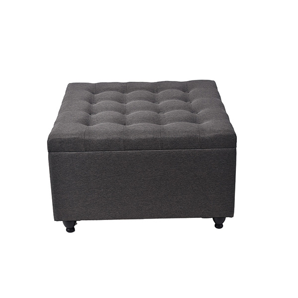 Gray Coffee Table Ottoman With Storage Custom Ottomans Free Samples