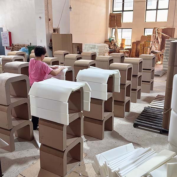 Custom Pink N Ottoman Footstool Wholesale Home Furniture Free Designs