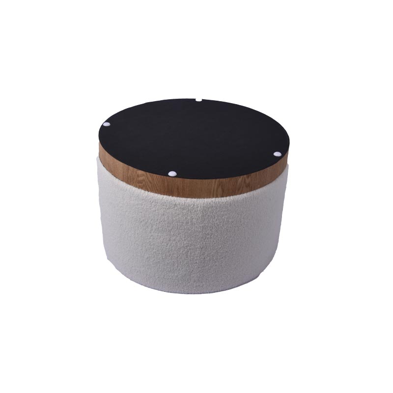 Wholesale 24 Inch Large Storage Ottoman Custom Storage Ottoman