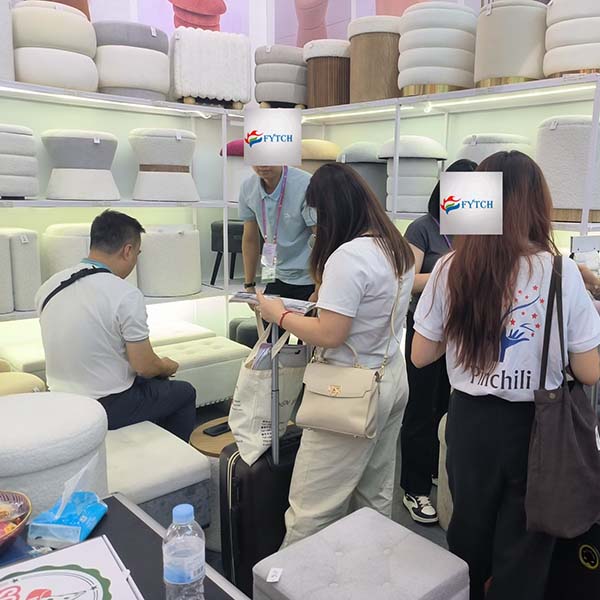 Round Storage Ottoman Custom Storage Ottoman Wholesale Manufacturer