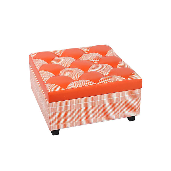 Custom PU Large Ottoman Coffee Table Storage Table Free Design
