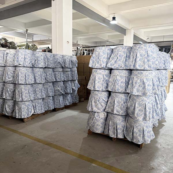 Custom Fabric Ottoman Carton Quantity Wholesale ISO 9001 Certified