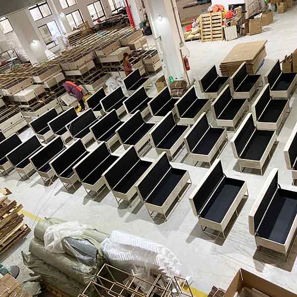 Green Ottoman storage ottoman bench for Bedroom Living room factory price