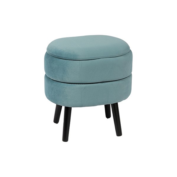 Blue Ottoman Square Ottoman Custom Ottoman Free Samples