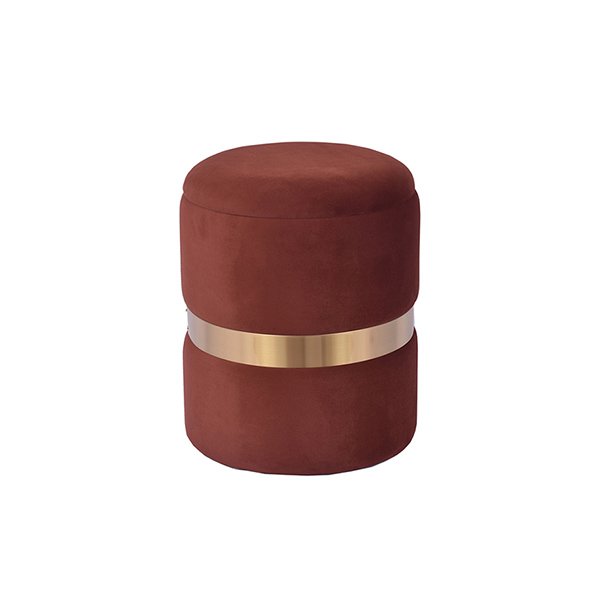 Small Round Ottoman with Romovable Lid Living Room Wholesale