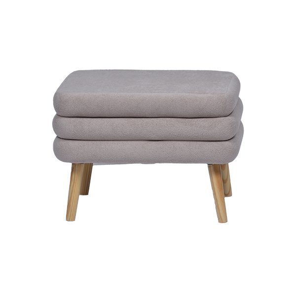 Velvet Footstool Ottoman Upholstered Footstool Wholesale Factory Free Sample
