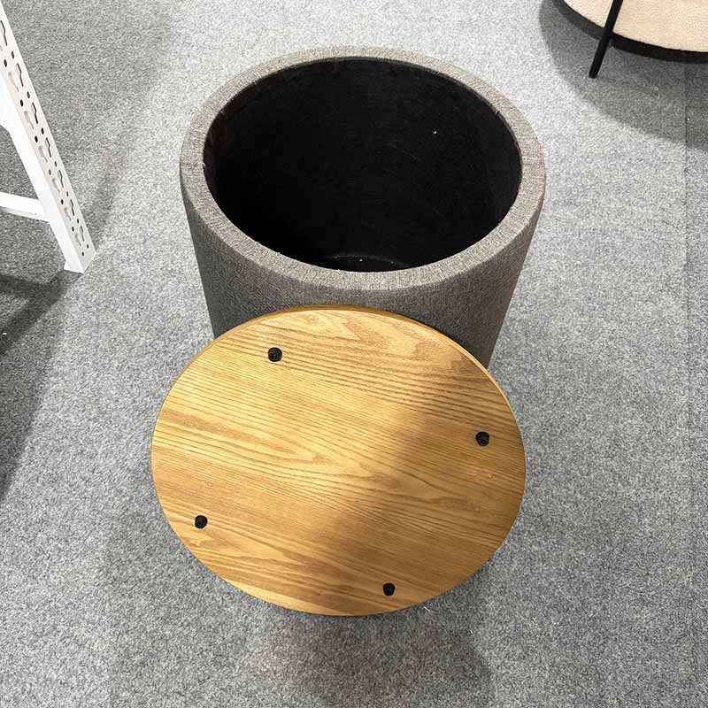 Upholstered Side Table Custom Side Table storage table Free Sample