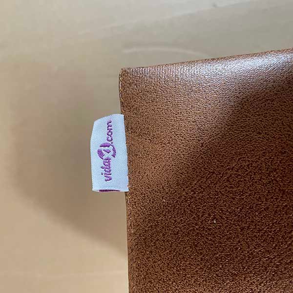 Custom 56cm Leather Pouf Footstool Pouf Wholesale Fress sample