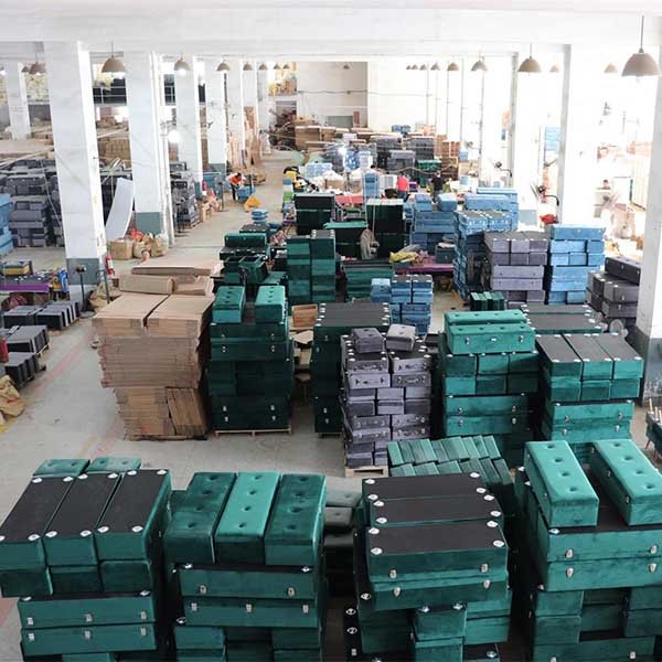 Wholesale Storage Ottoman Bench Custom Fabric Ottoman Bench