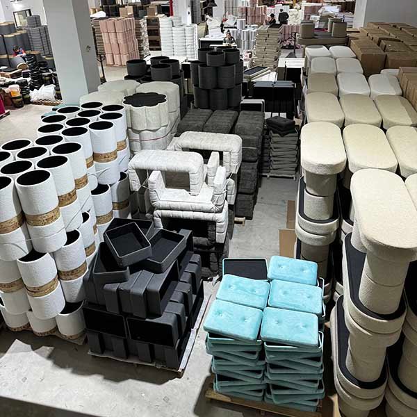 Custom Small Footstool for living room Custom Footstools Free Sample