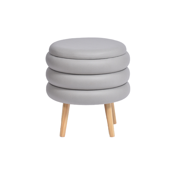 Leather Footstool Upholstered Footstool Wholesale Factory